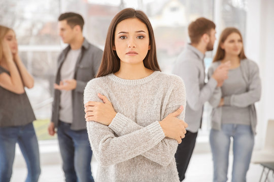 Person in a calm therapy setting